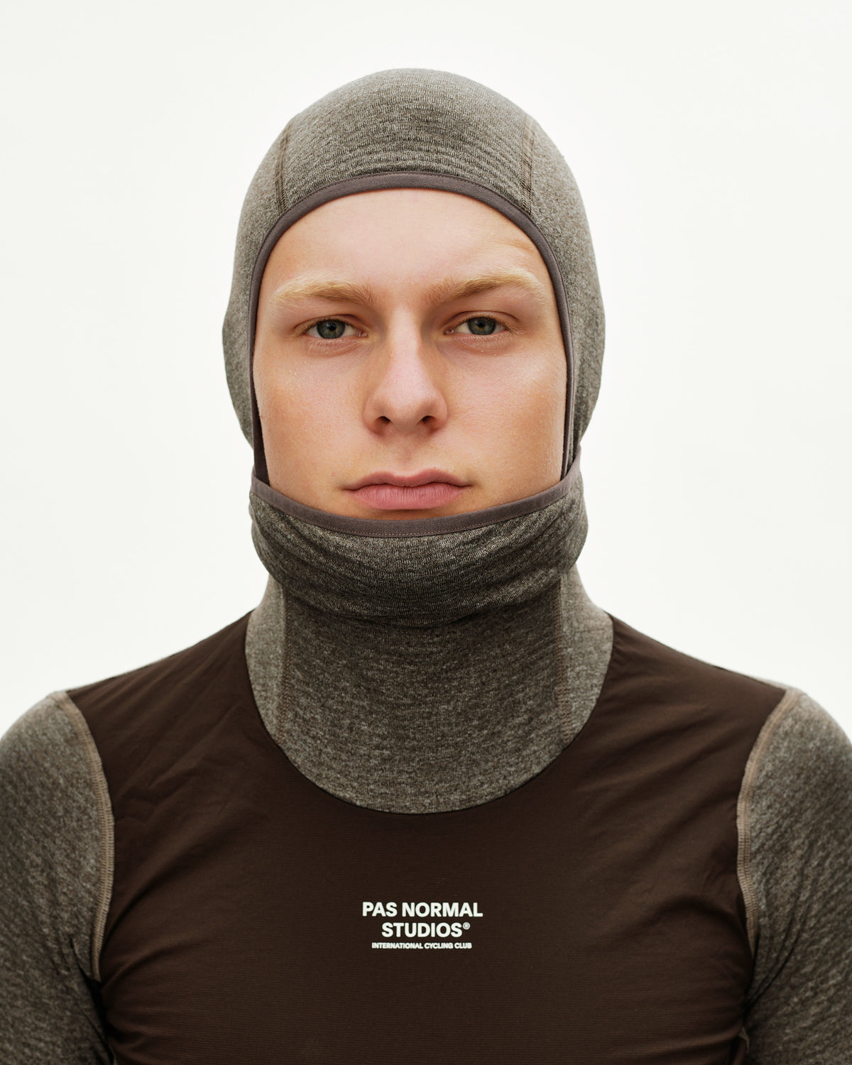 Pas Normal Studios Mens Thermal Hooded Windproof Baselayer