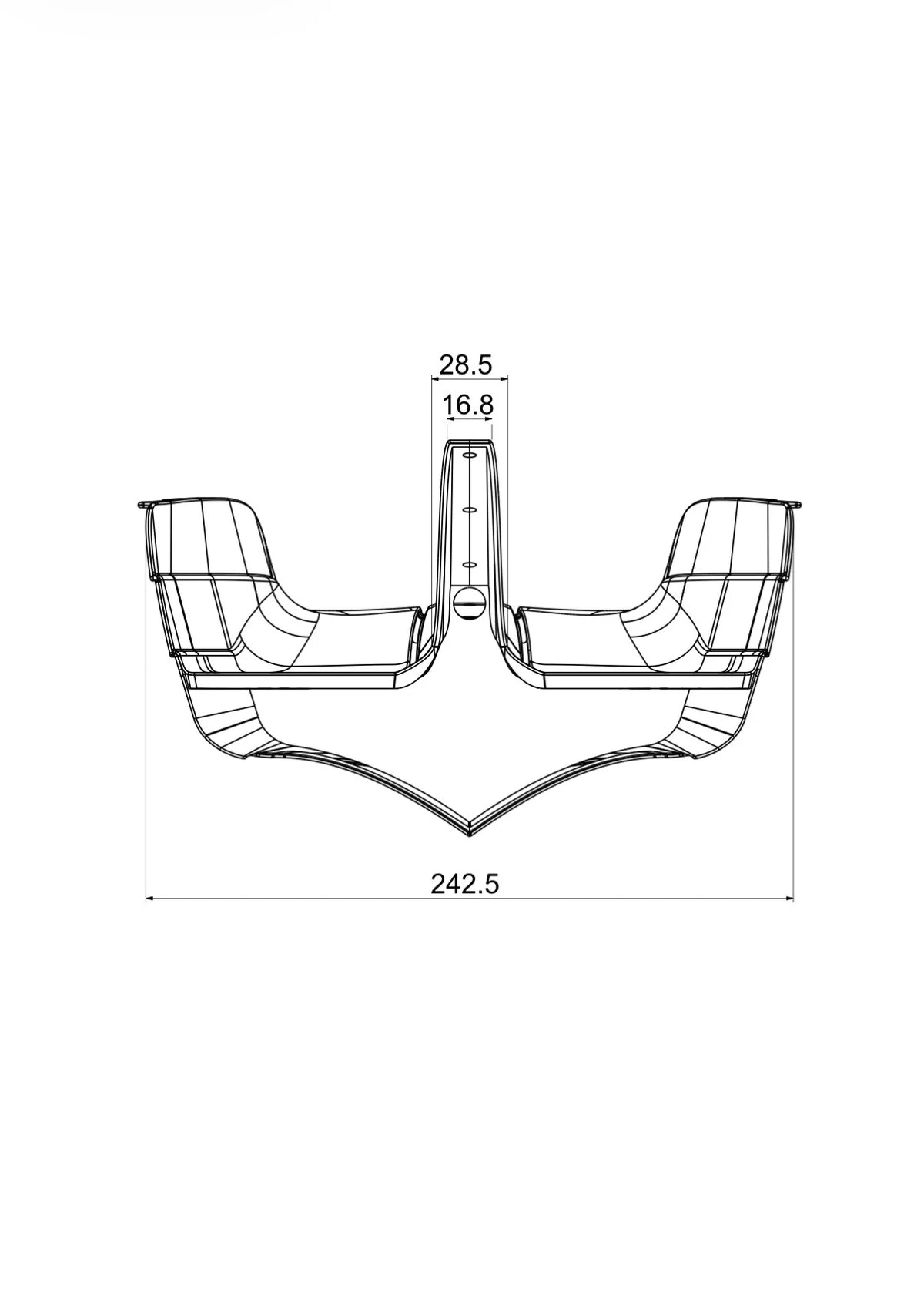 Blackbird Delta Speed Mono Aero bar (Pre order)