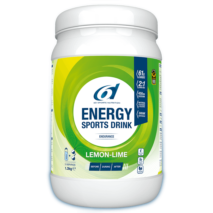 6D sports nutrition energy drink lemon lime