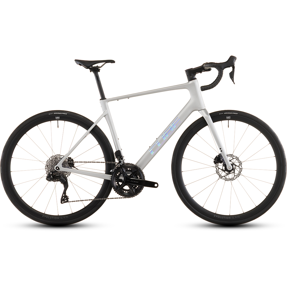Cube Attain C:62 SLX | Sleekgrey´n´Prism | Racer Cykel