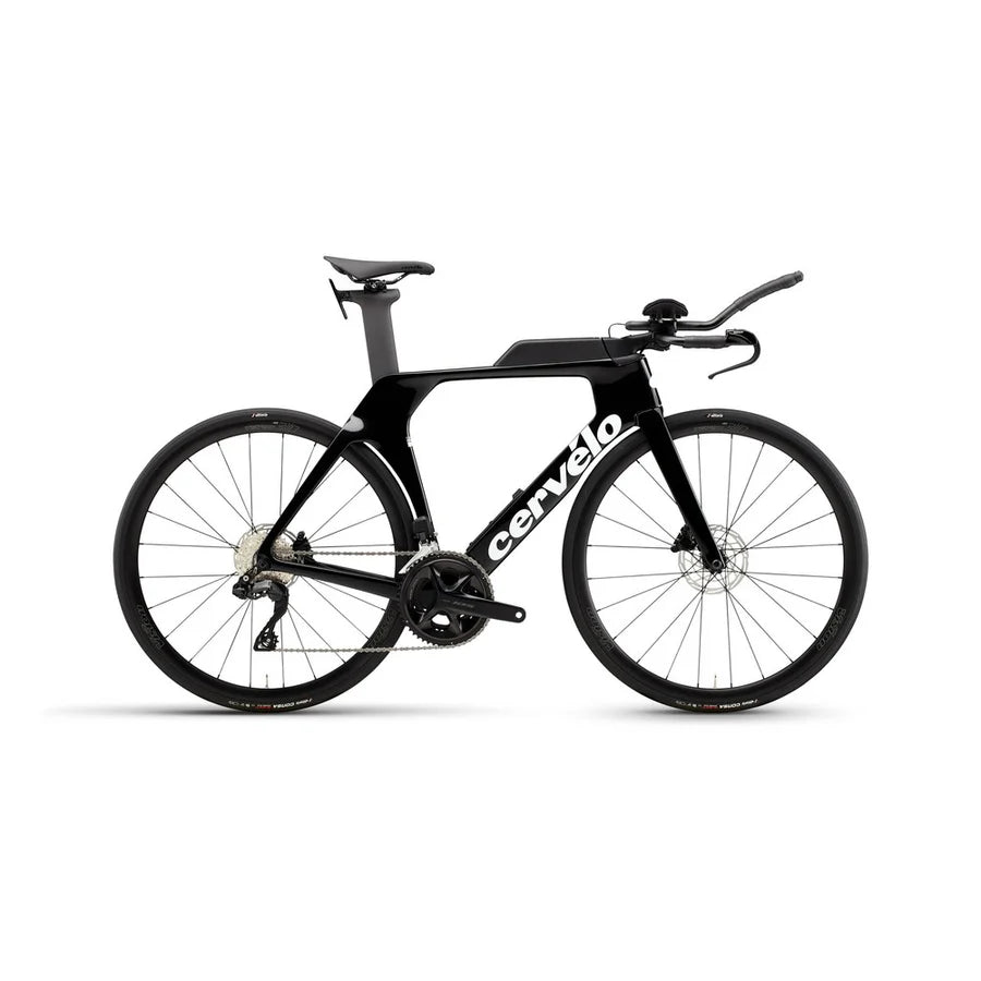 Cervelo P-Series Shimano 105 Di2 Sort- Triathlon Cykel 2025