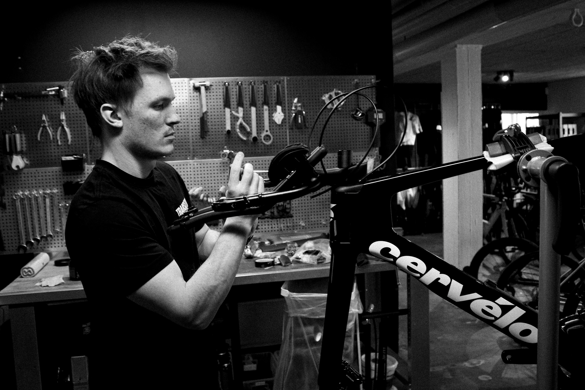 Cykelmekaniker i AArhus C