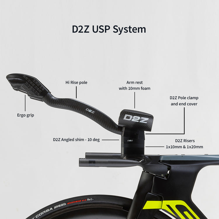 Drag2Zero extensionsDrag2Zero Angled Shim Pair