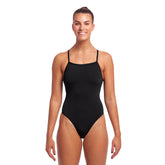 Funkita Badedragt Tie Me Tight - Sort