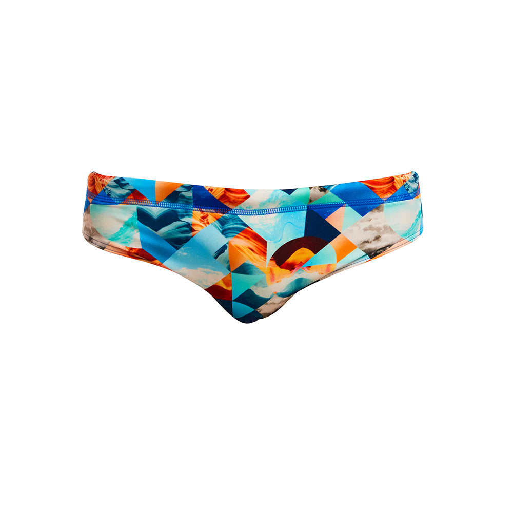 Funky Trunks Classic Briefs - Smashed Wave