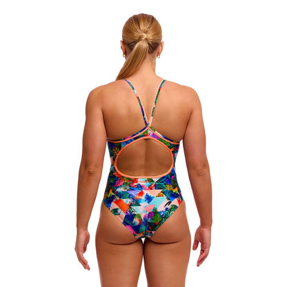 Funkita Badedragt Diamond Back One Piece - Palm Prism