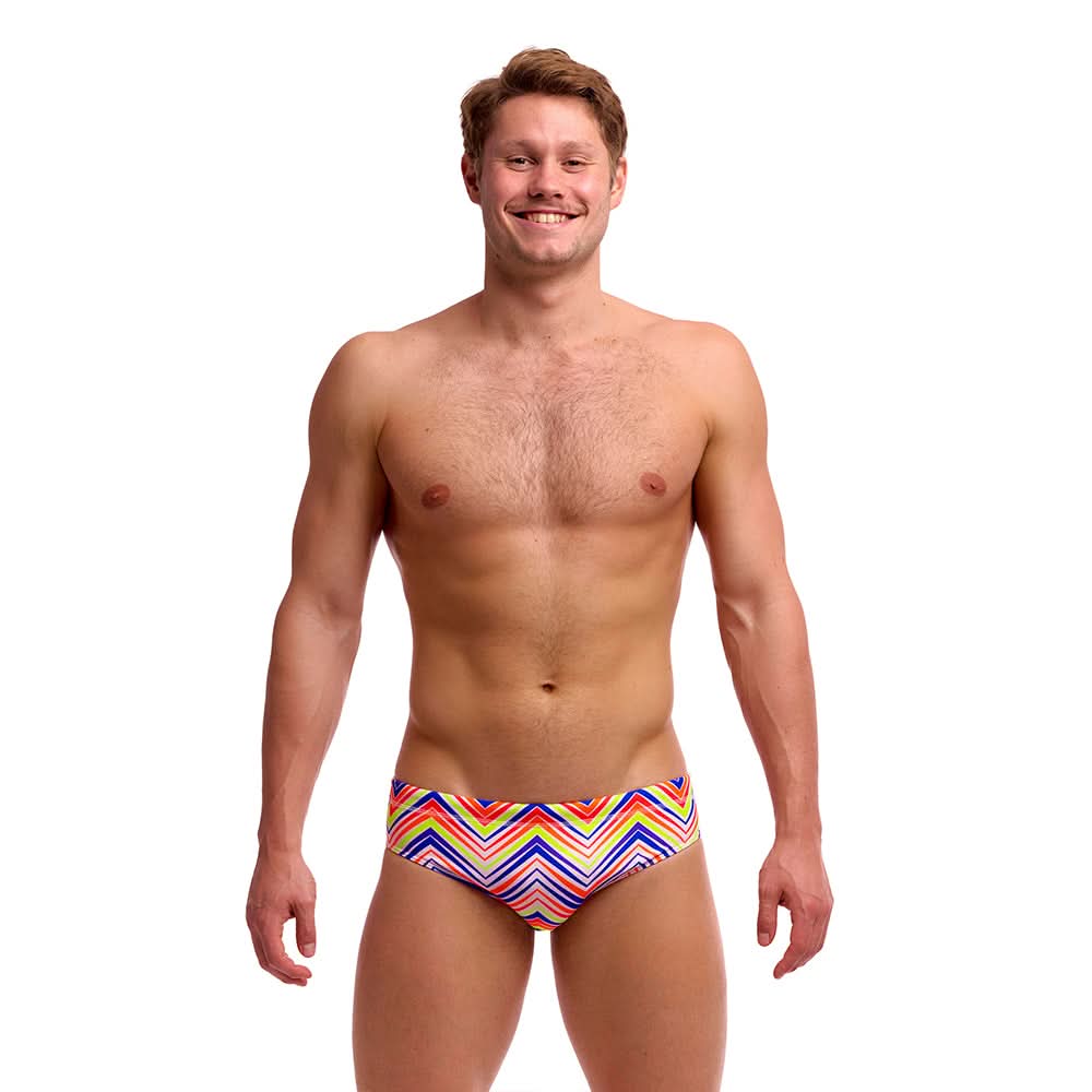 Funky Trunks Classic Briefs - Down Up