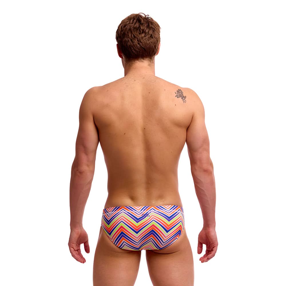 Funky Trunks Classic Briefs - Down Up