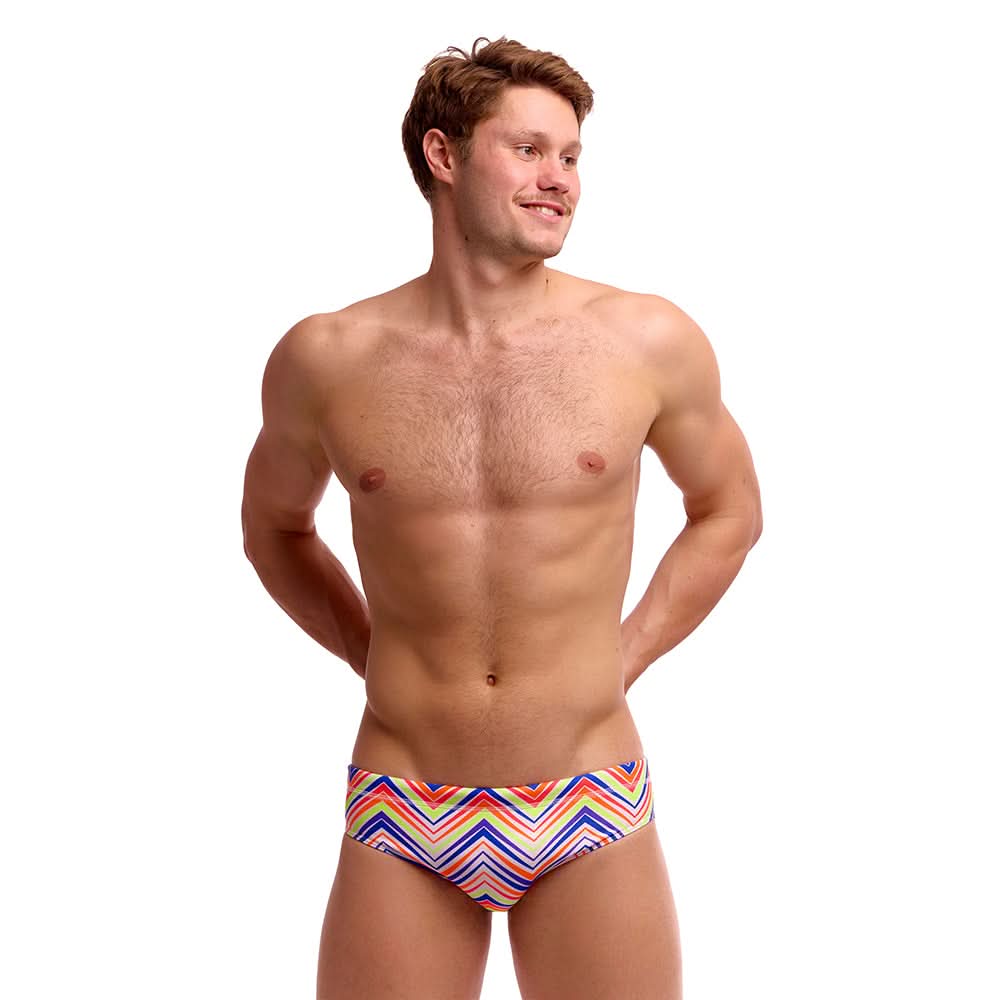 Funky Trunks Classic Briefs - Down Up