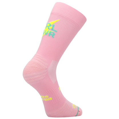 Sporcks Girls Power Pink Løbestrømper