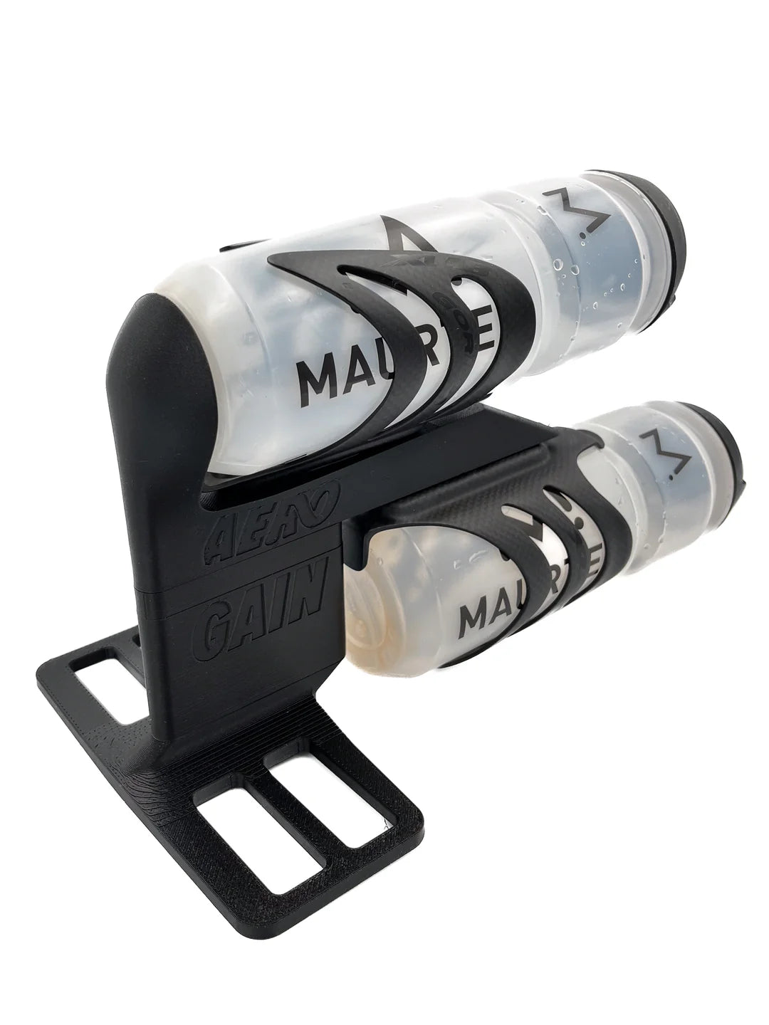 AeroGain Aero Double Bottle BTA system - Inkl. Computer Mount