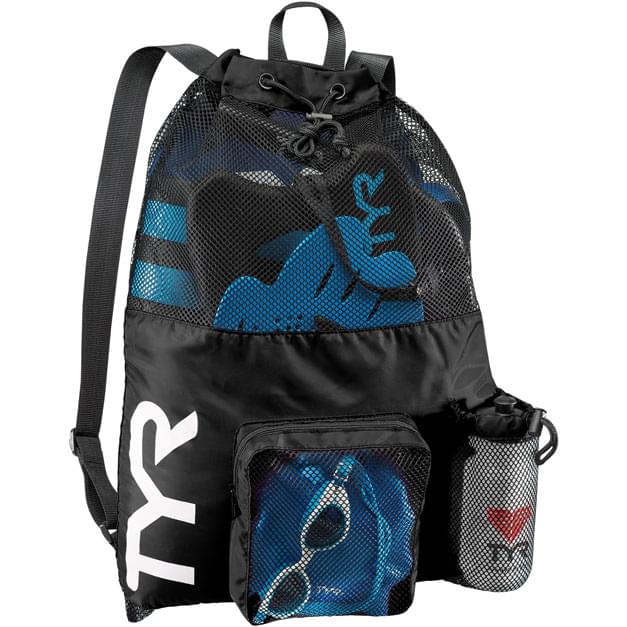 TYR  Alliance Big Mesh Mummy Svømmetaske 40L - Sort