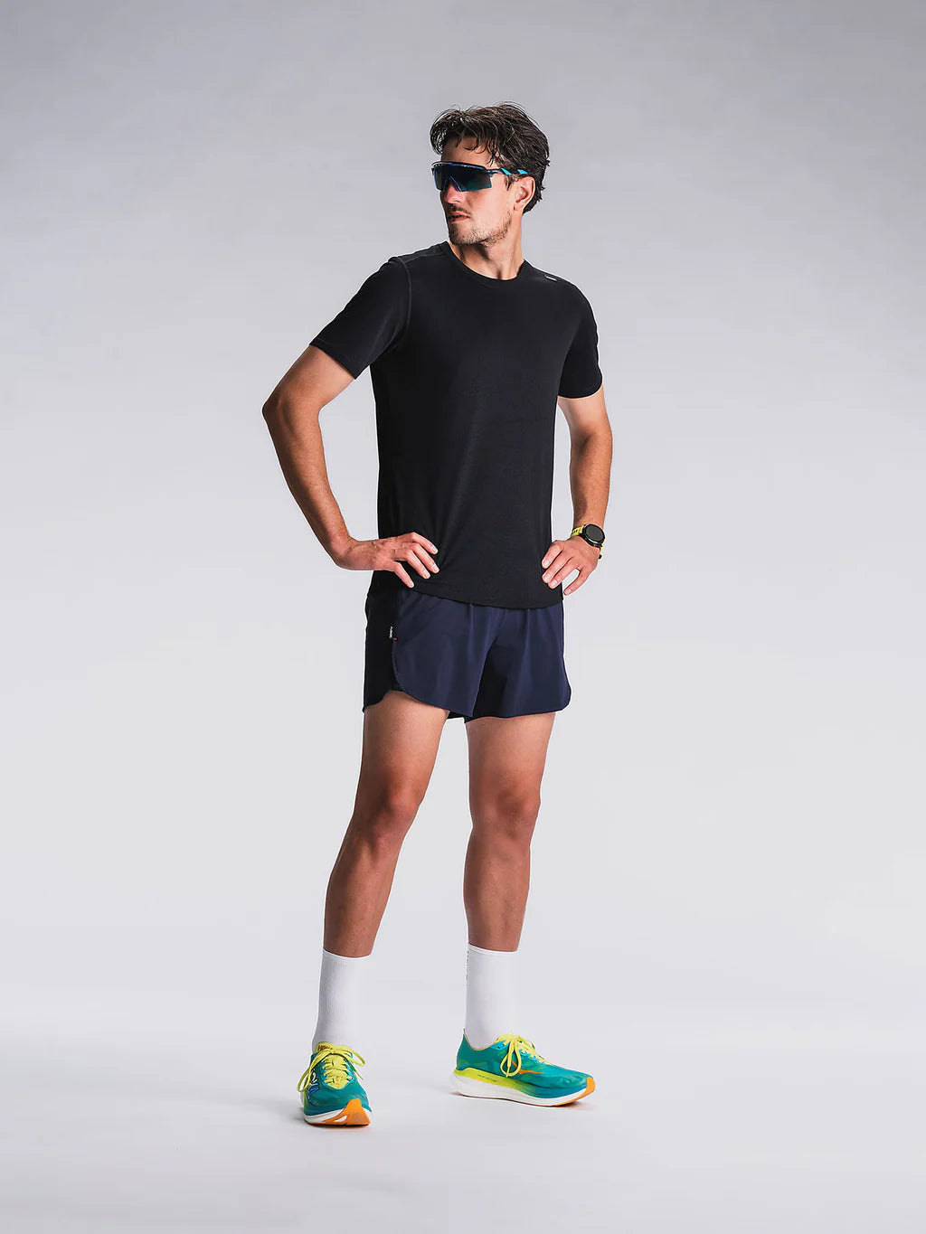 Fusion TEMPO! ONE Løbe T-shirt - Mænd black