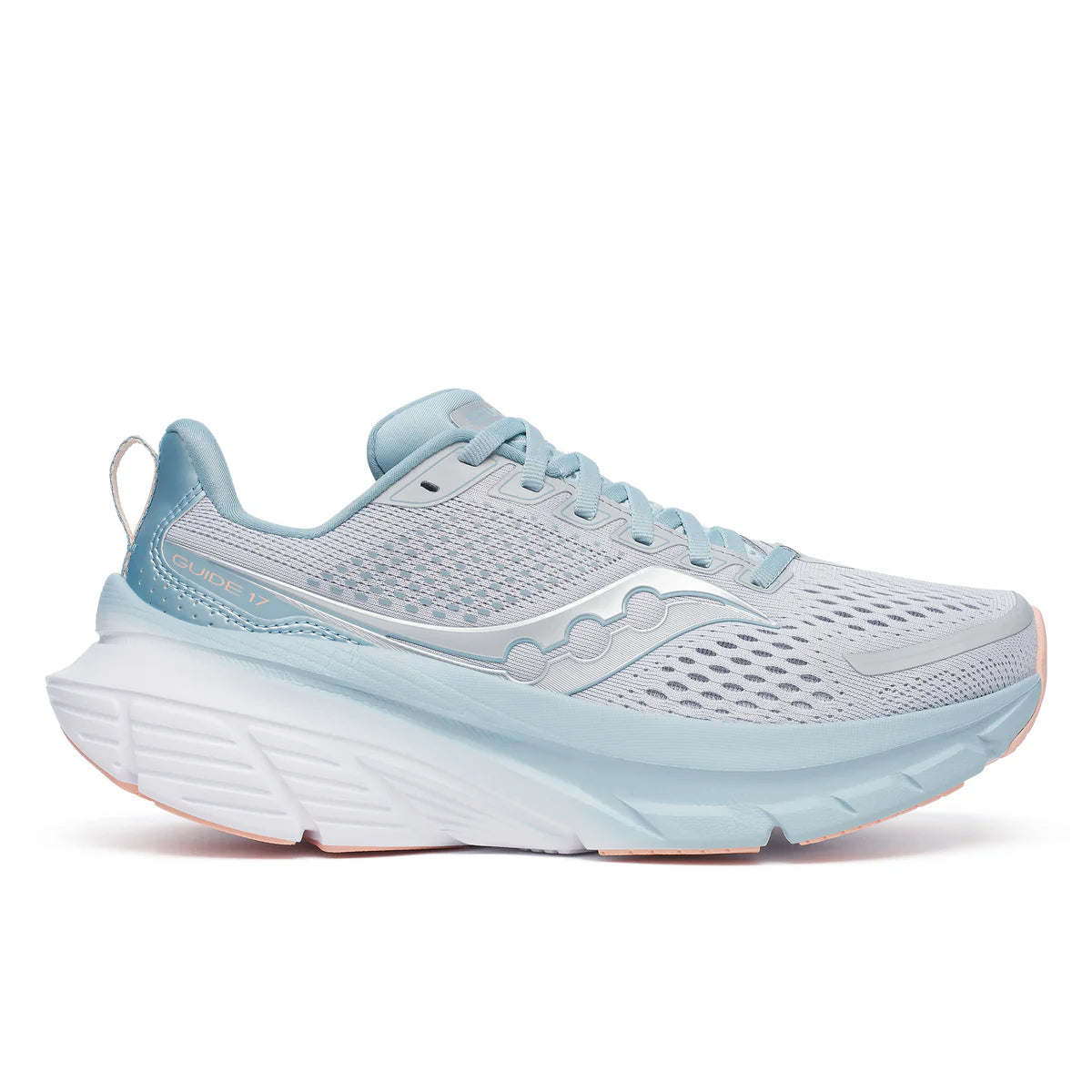 Saucony Guide 17 Løbesko Cloud/Topaz - Kvinder