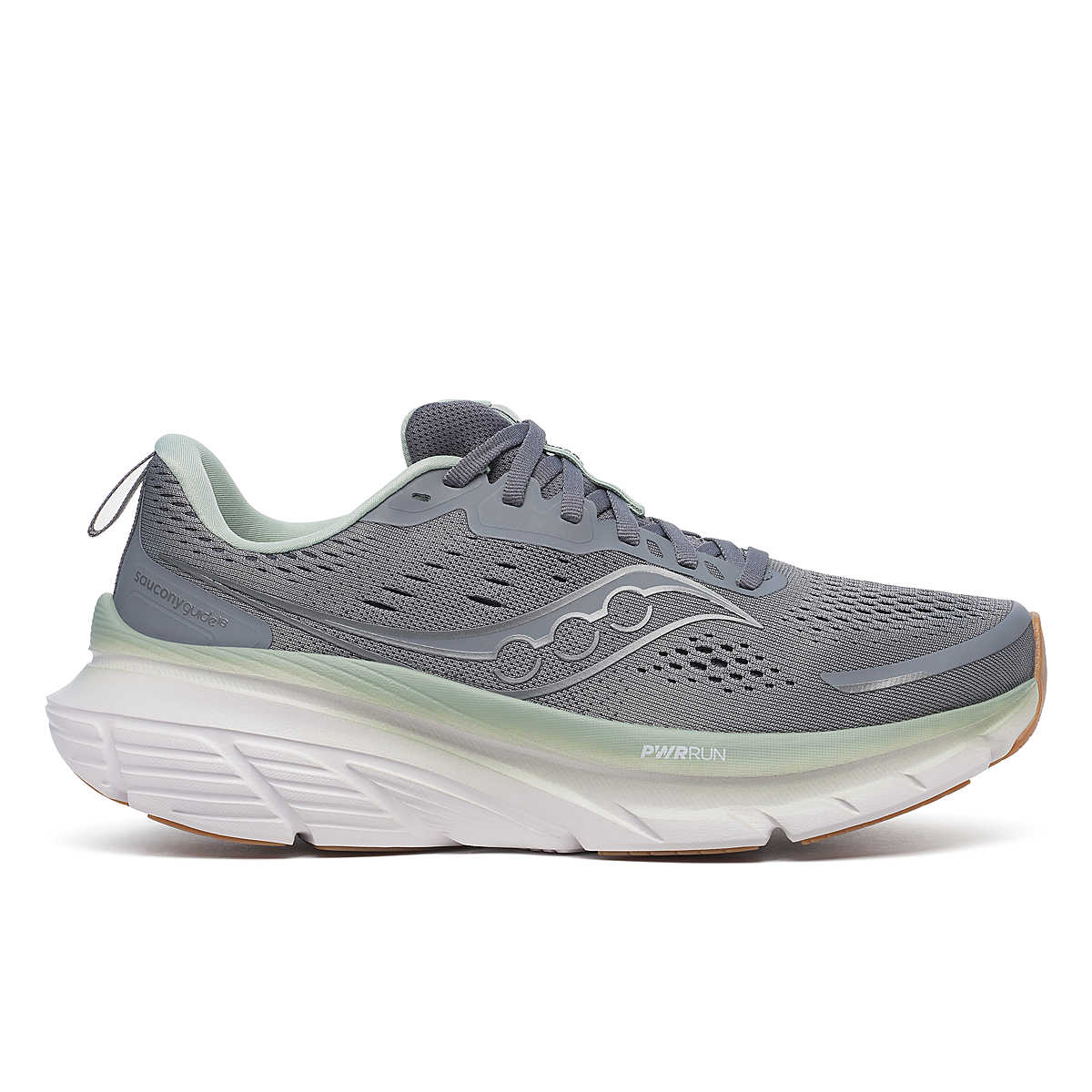 Saucony Guide 18 Løbesko Carbon/Iceberg - Herre