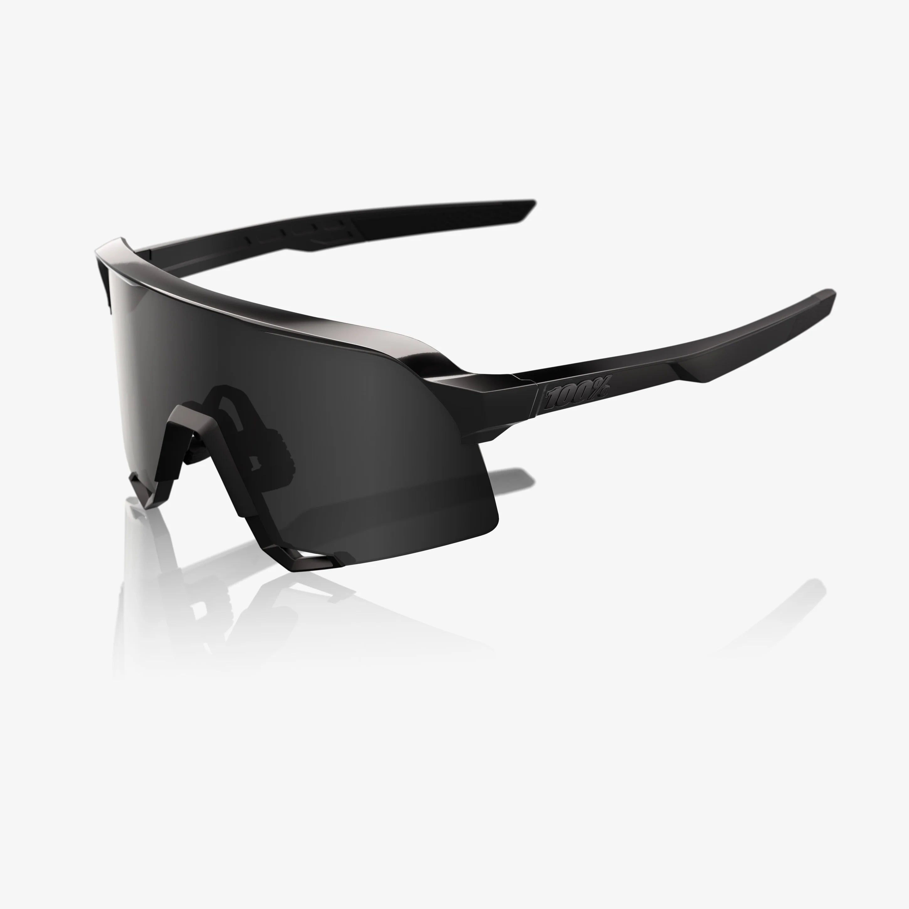 100% S3 Cykelbriller | Gloss Black Matte Black