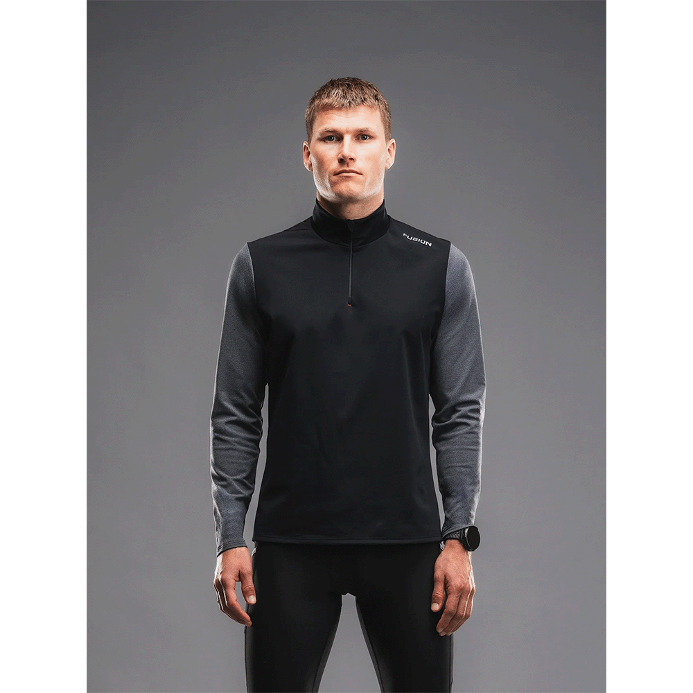 FUSION MENS TEMPO! Shield Zip Neck 