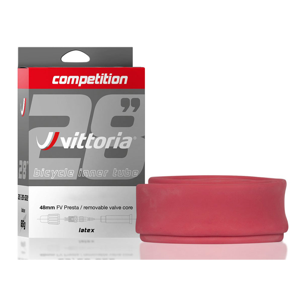 Vittoria Latex Cykelslange 700x30-38C Presta FV 48mm - racerventil