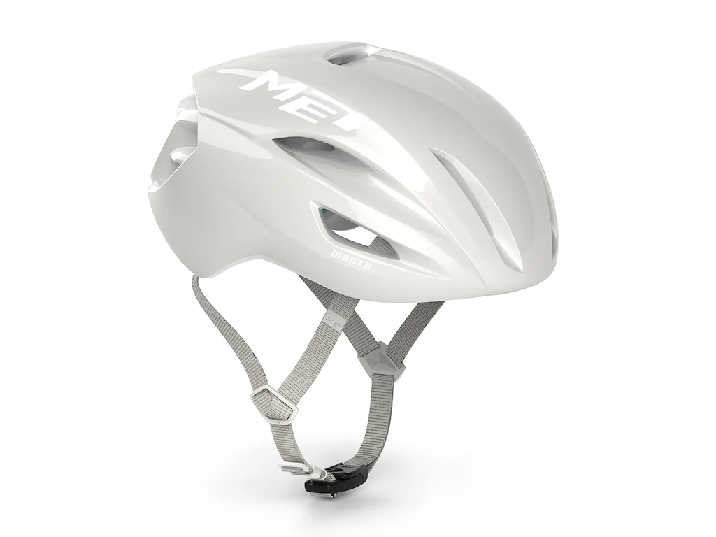 MET Manta Mips Cykelhjelm - Absolute White Limited Edition