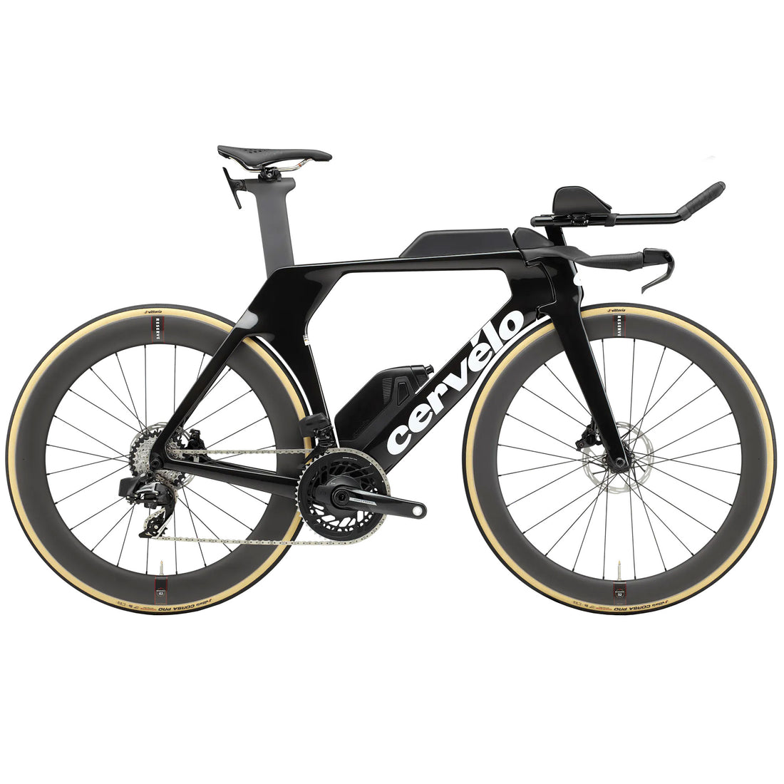 Cervelo P5 Sram Force AXS - Five Black - Triathlon cykel - 2025