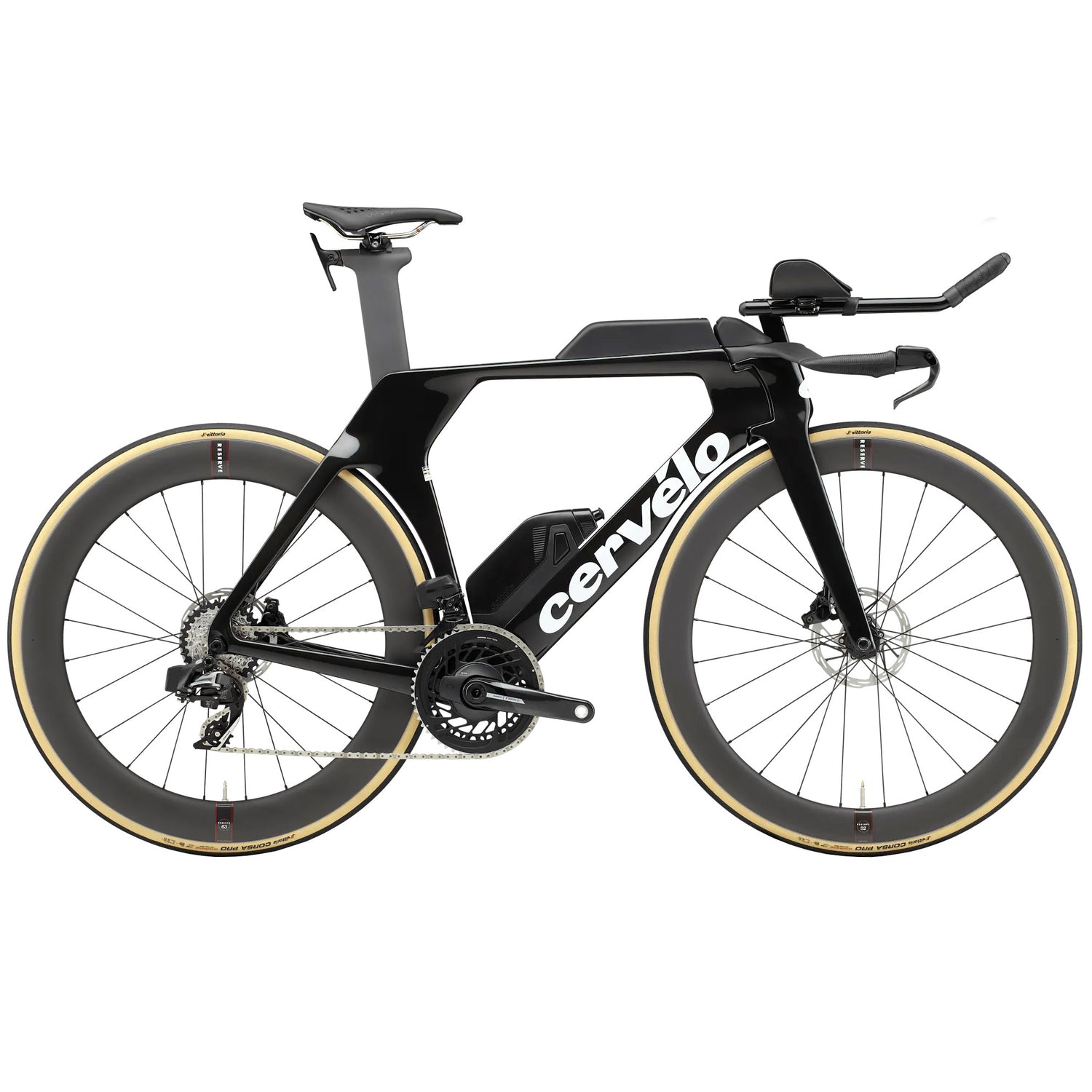 Cervelo P5 Sram Force AXS - Five Black - Triathlon cykel - 2025