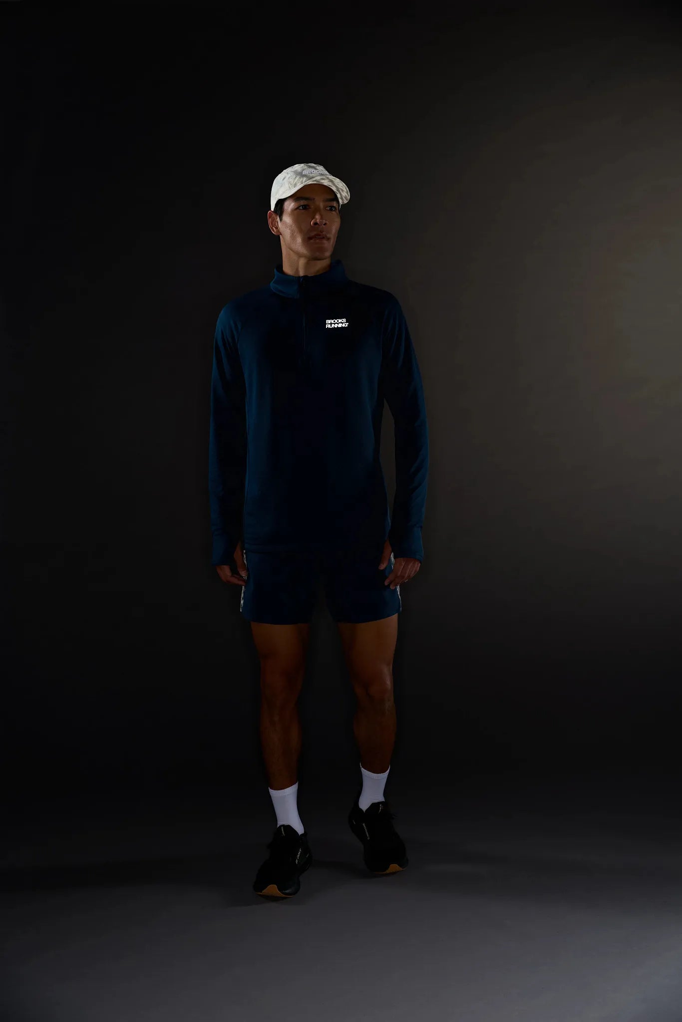 Brooks Thermal Reflective 1/2 Zip - Herre