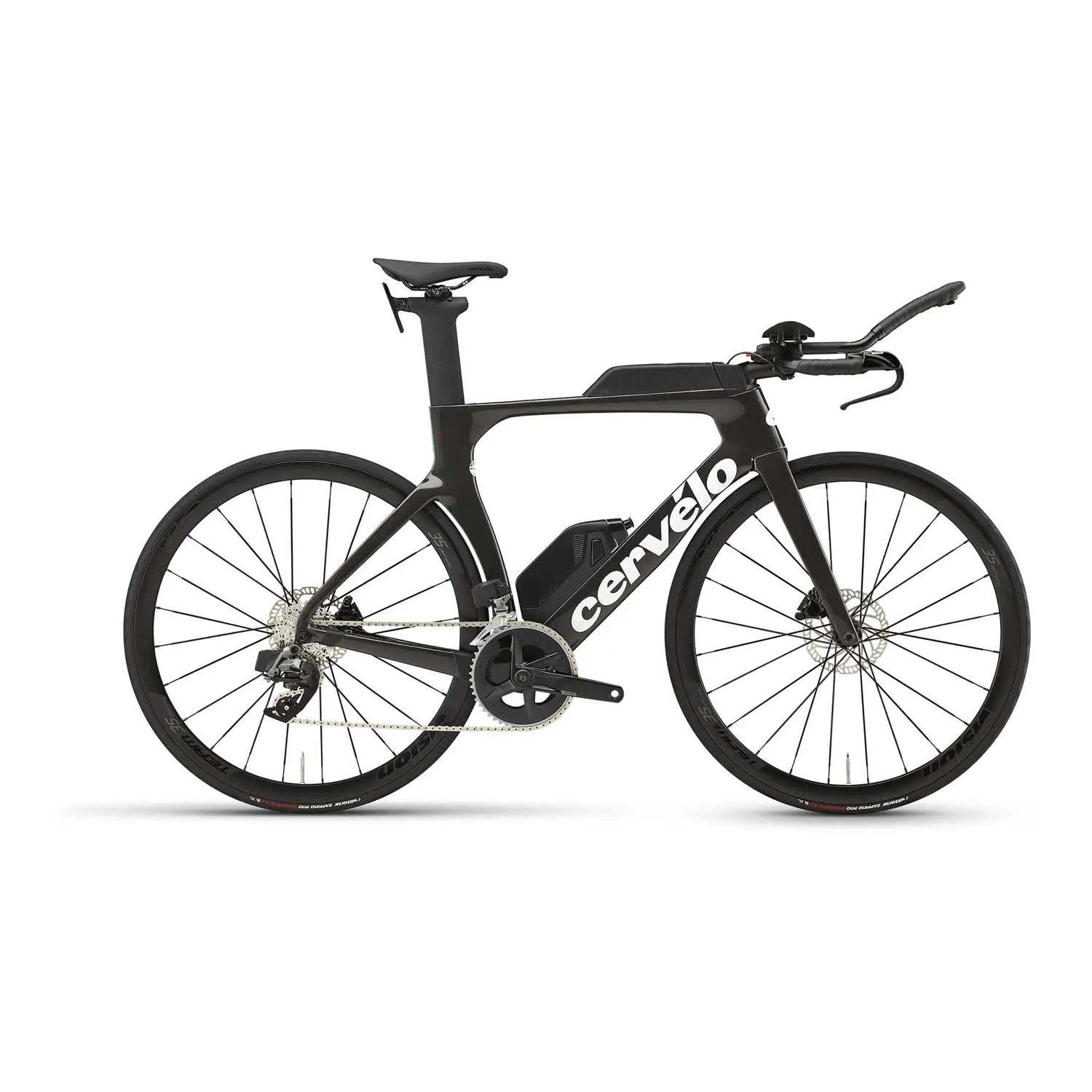 Cervelo P-Series Rival AXS inkl. Power meter, Black - Triathlon Cykel