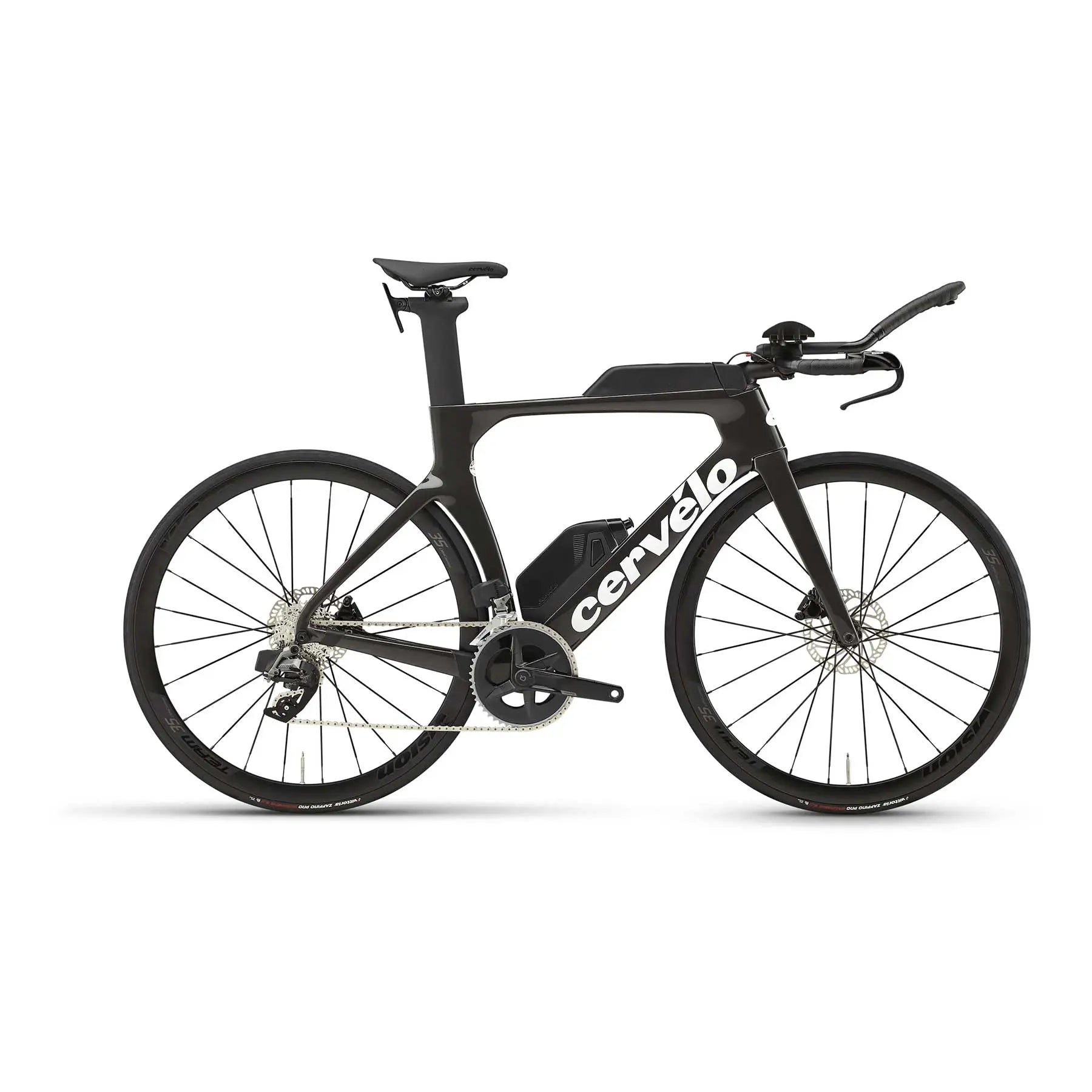 Cervelo P-Series Rival AXS inkl. Power meter, Black - Triathlon Cykel