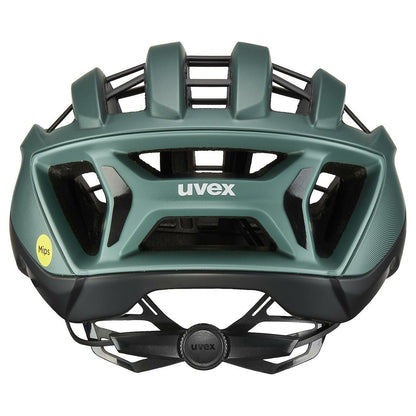 Uvex Surge Aero MIPS Schwarz/Grün - Fahrradhelm