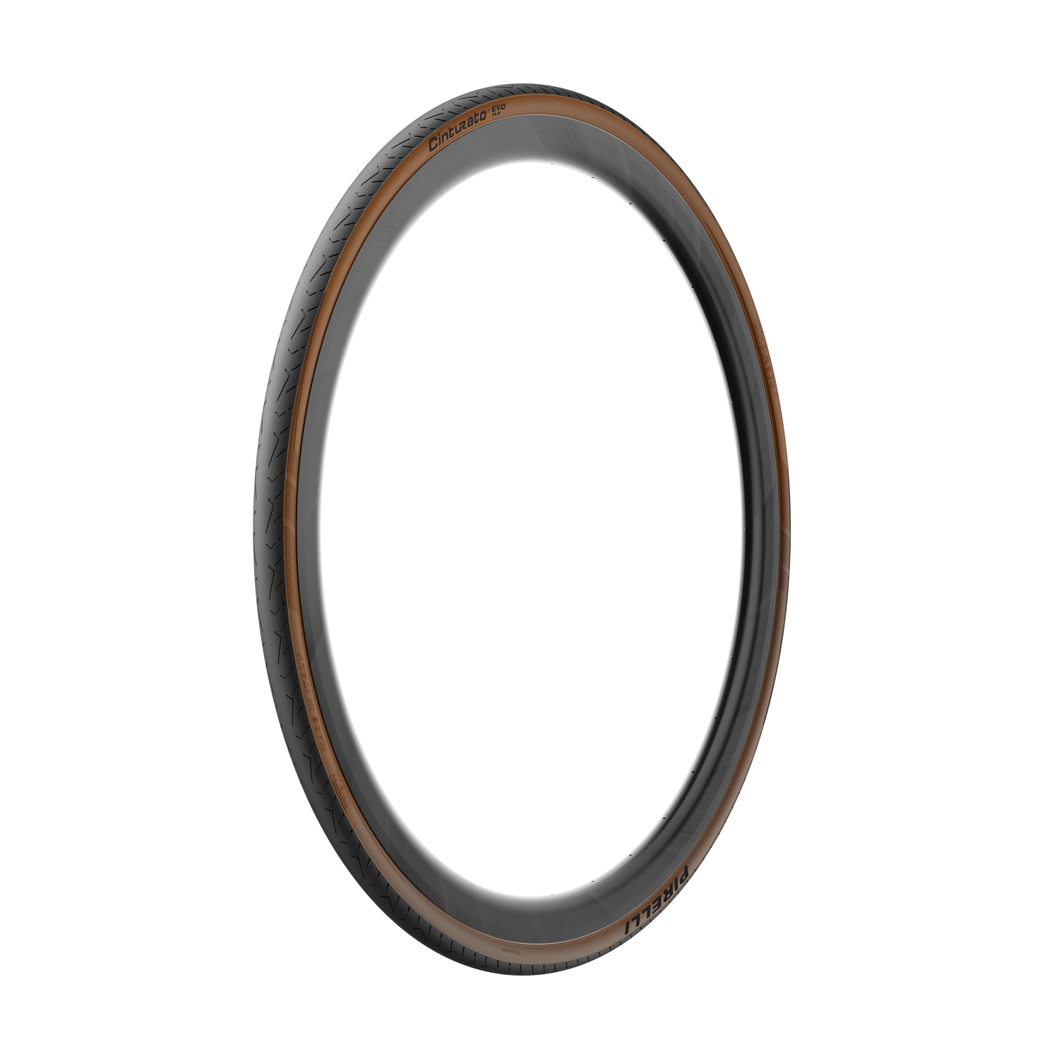 Pirelli Cinturato Evo TLR 700c Brune Dæksider - Tubeless Ready