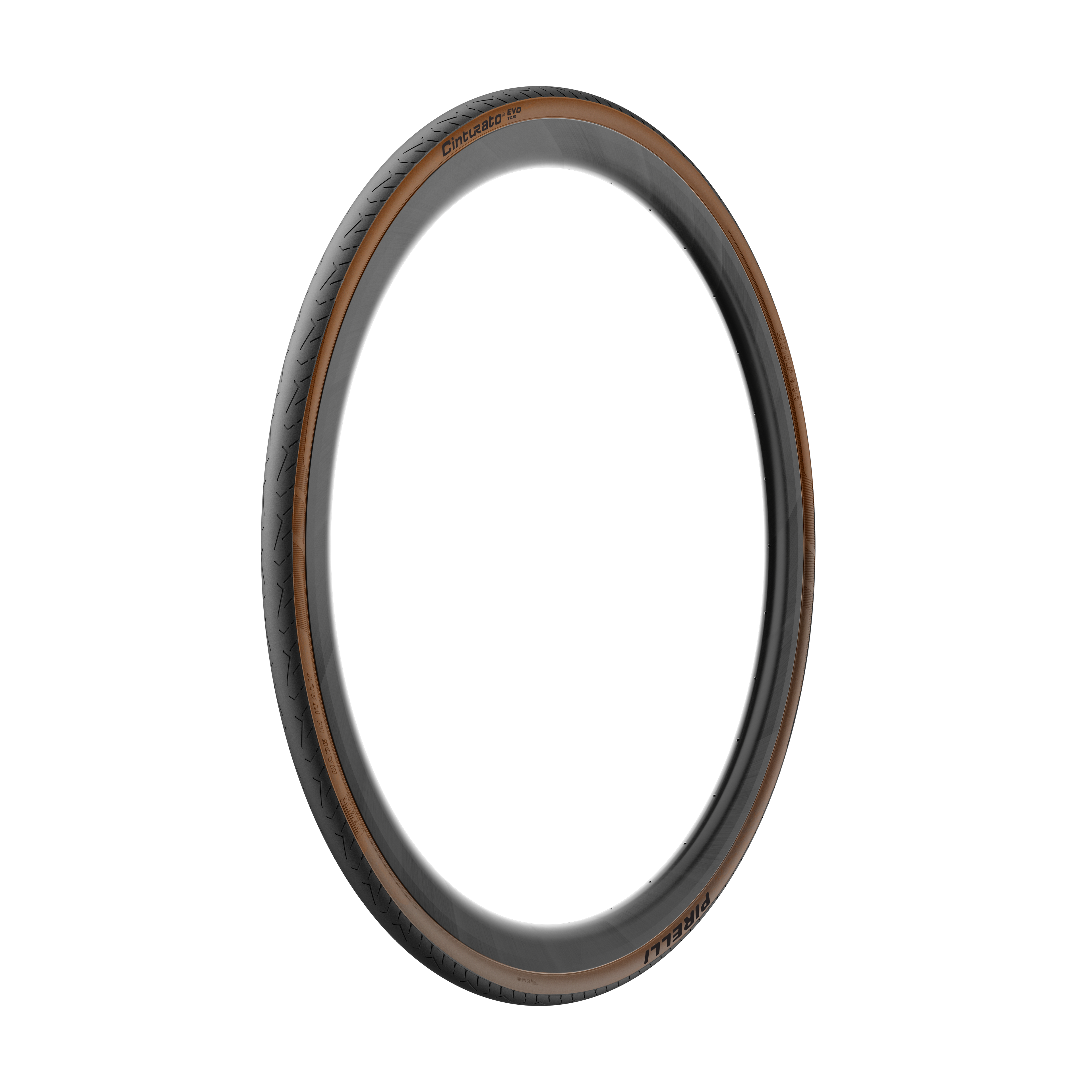 Pirelli Cinturato Evo TLR 700c Brune Dæksider - Tubeless Ready