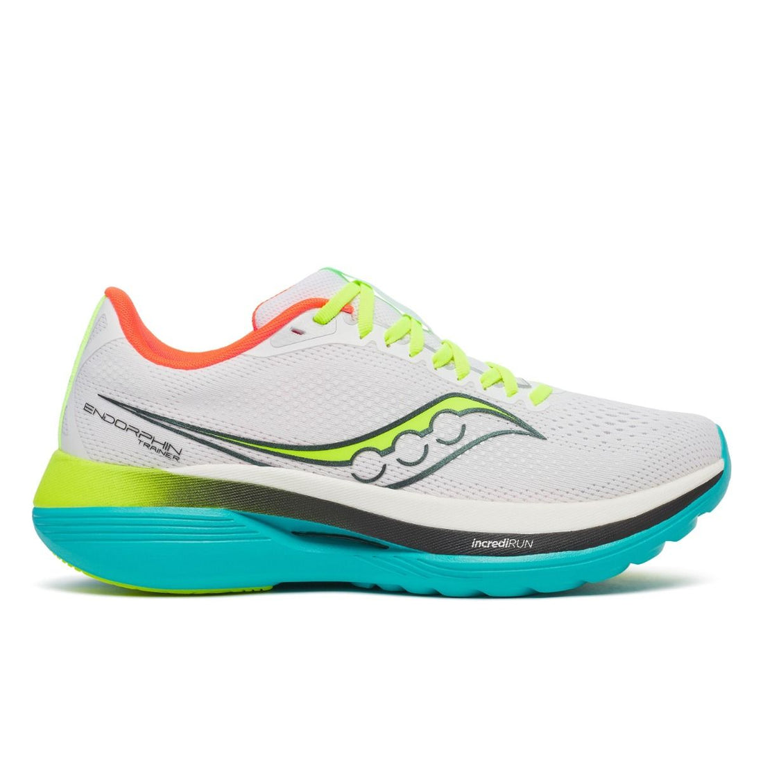 Saucony Endorphin Trainer White/Mutant- Løbesko Herre