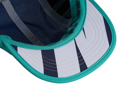 Incylence Masterly Cosmic Wave Navy Teal - Løbekasket