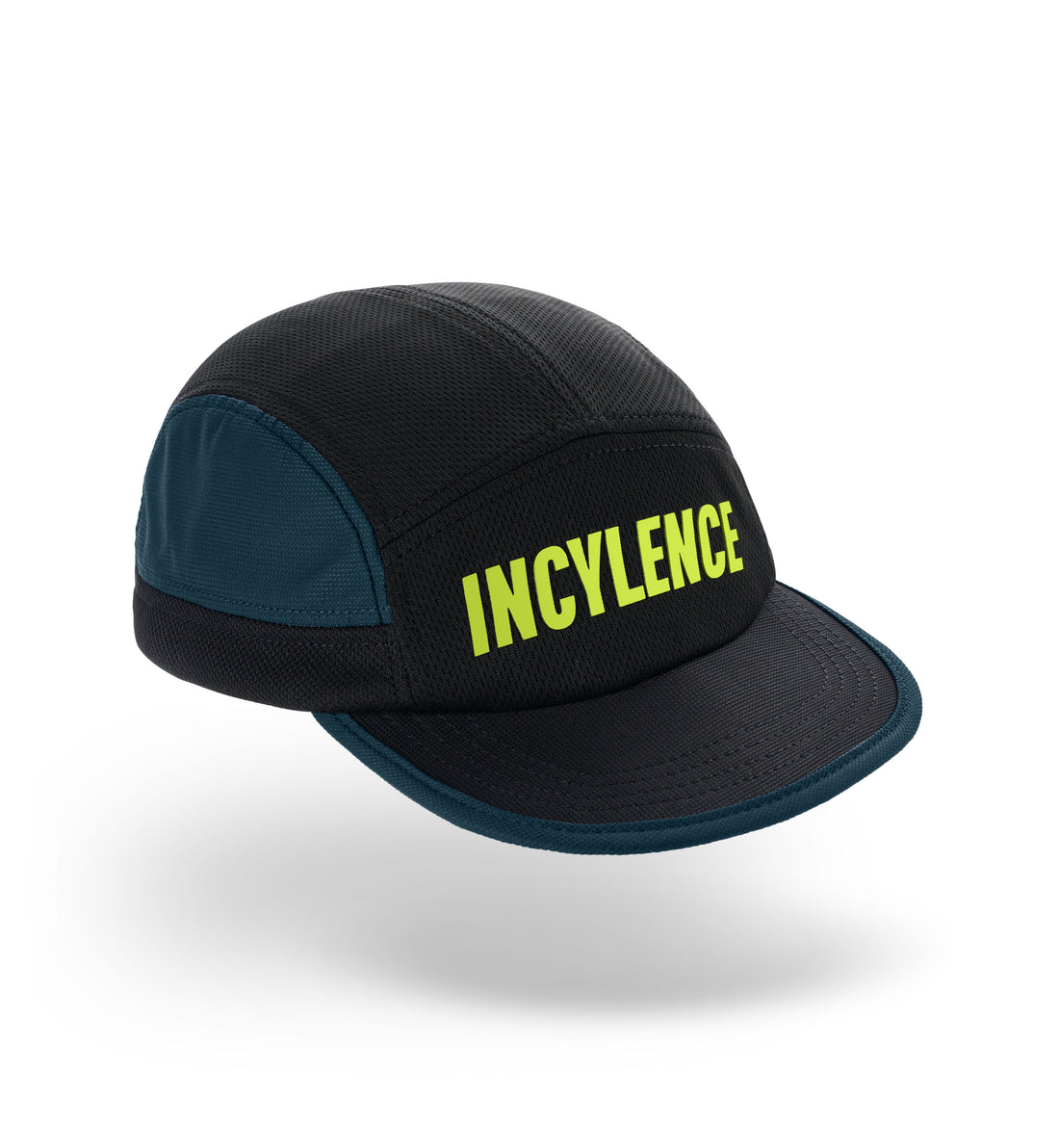 Incylence Masterly Navy Blue Neon Yellow - Løbekasket