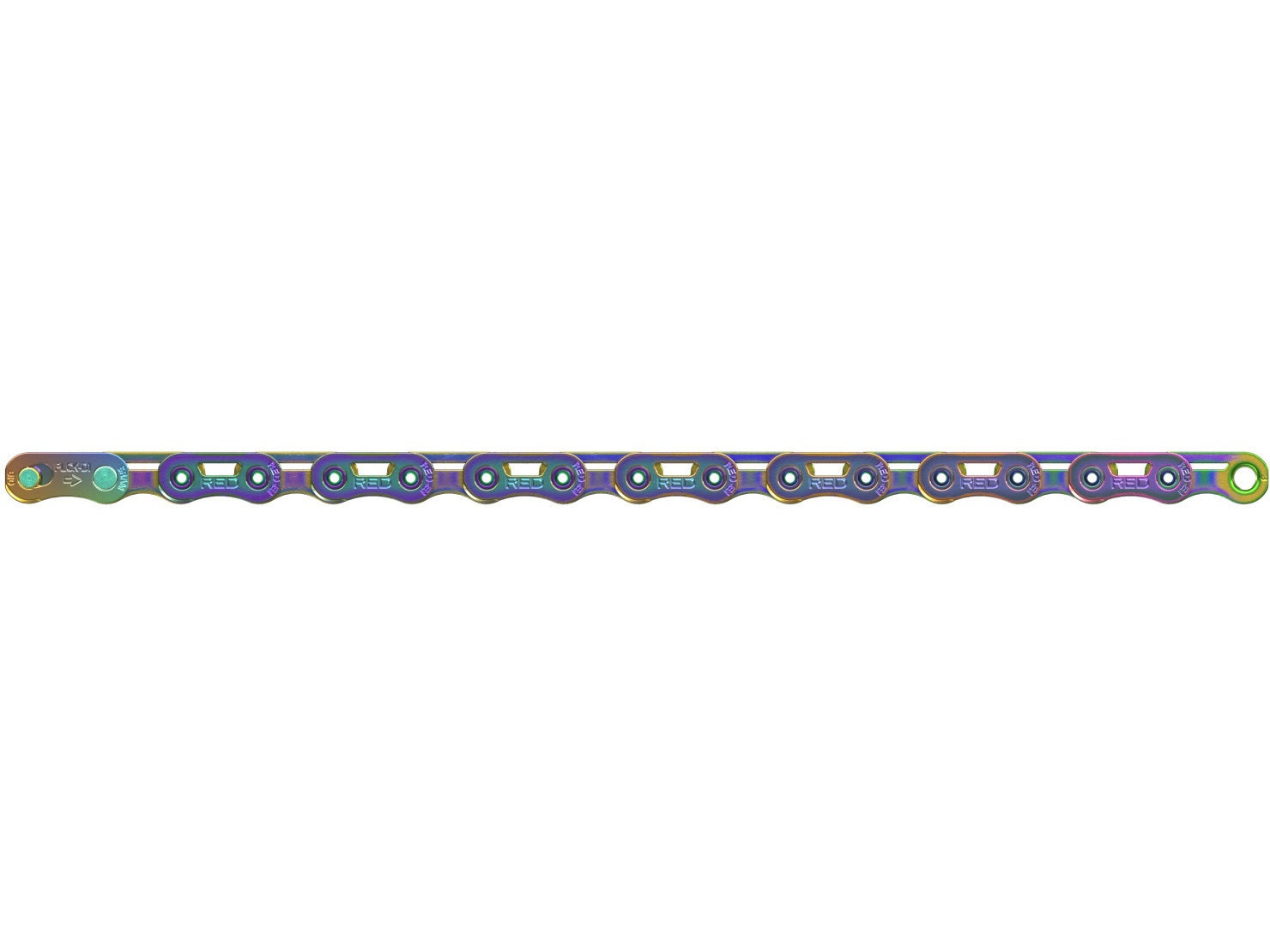 Sram Red AXS 12-Speed Kæde - Flattop Regnbue