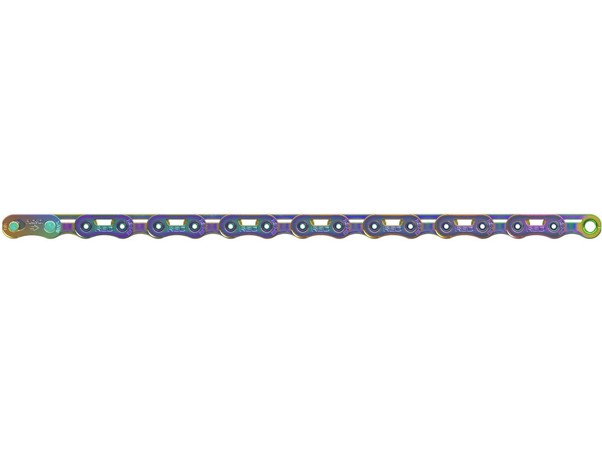 Sram Red AXS 12-Speed Kæde - Flattop Regnbue