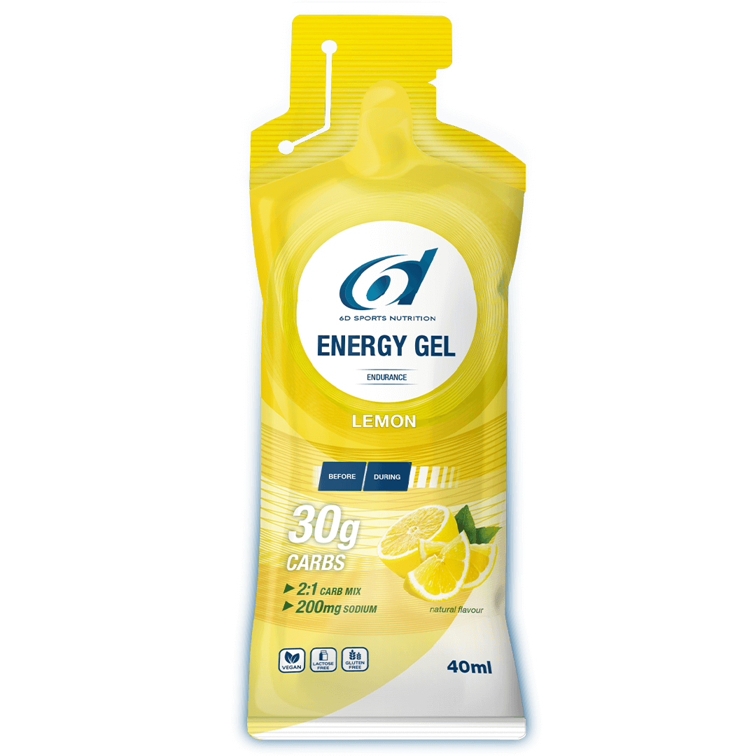 Energi Gels fra 6D Sports Nutrition - Lemon