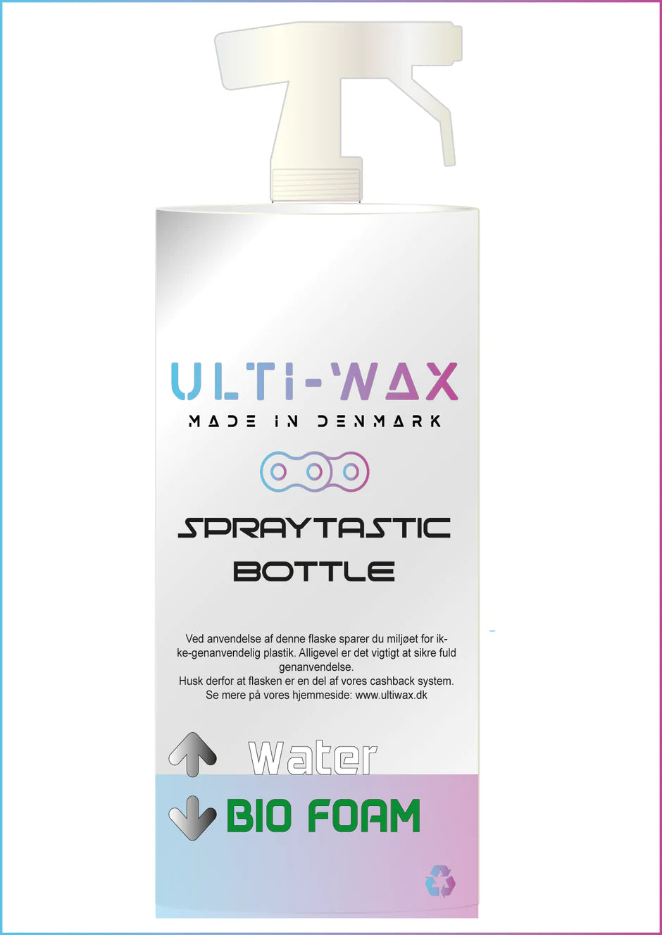 UltiWax BioFoam inkl. Spraytastic bottle