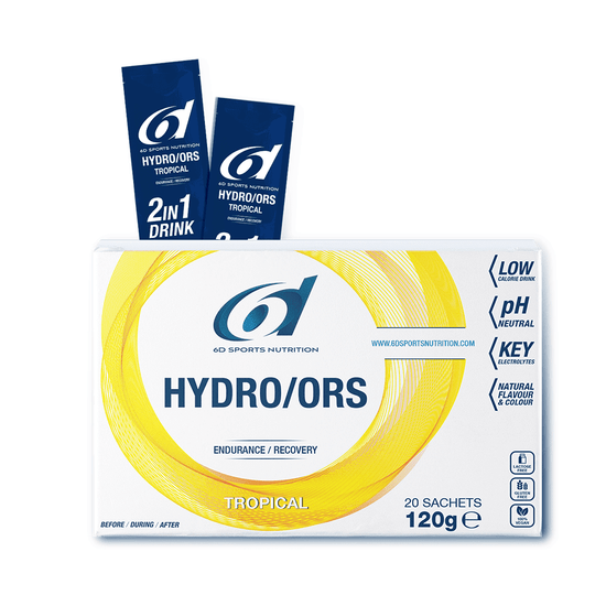 Elektrolytter fra 6D Sports Nutrition - Hydro/ORS med Tropicalsmag