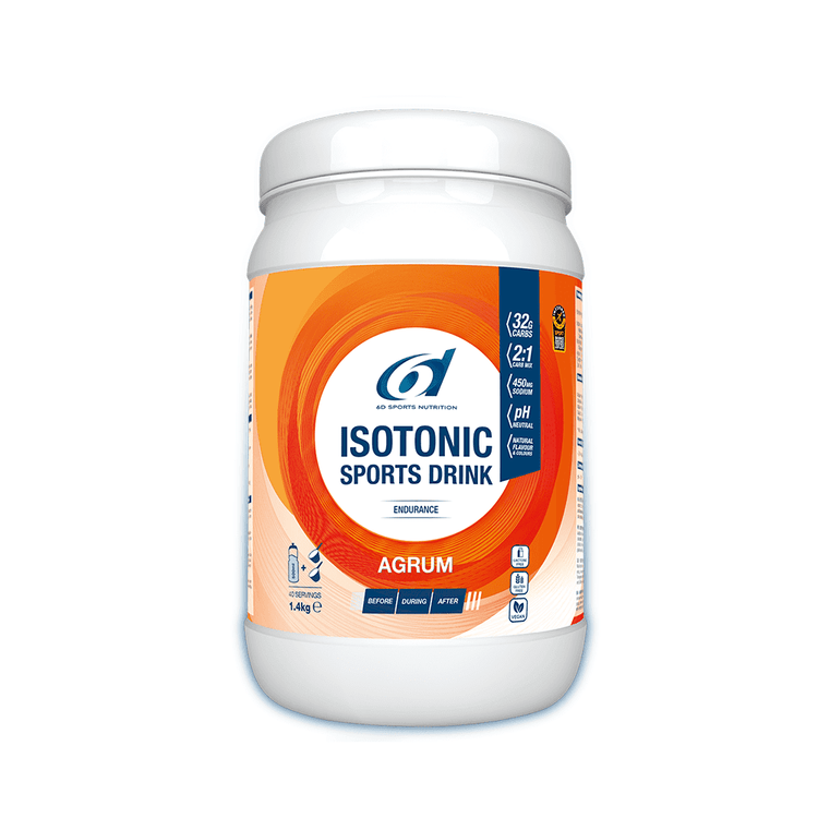 Isotonic Energipulver 1,4 kg - 6D Sports Nutrition - Agrum