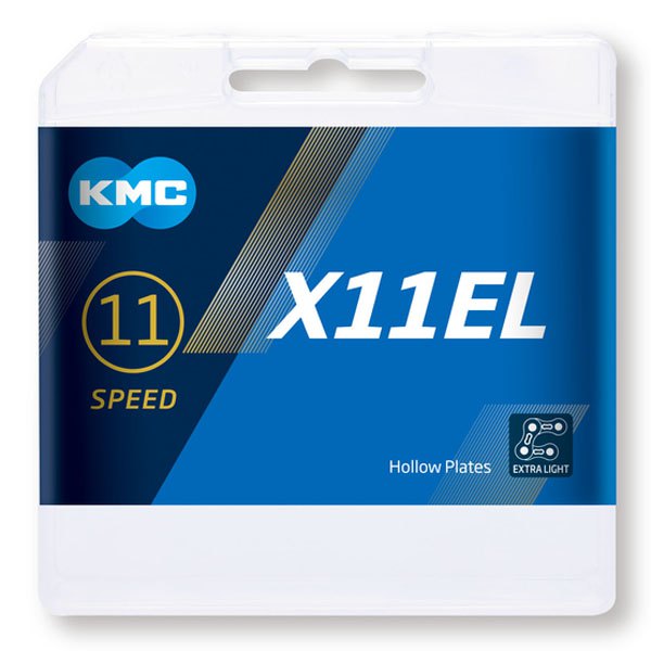 KMC X11EL 11 Speed Kæde Sølv - 118 Link